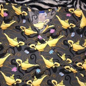 Aladdin scrub top